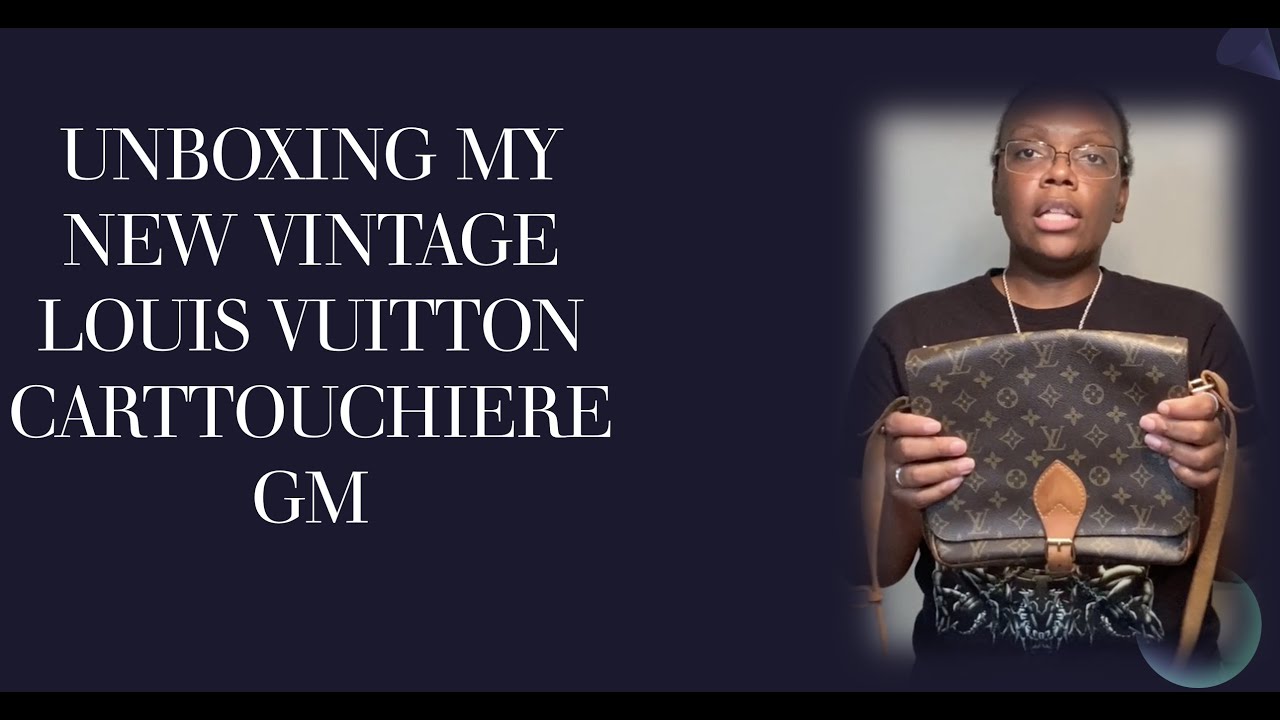 Unveiling My Vintage Louis Vuitton Cartouchière GM!!