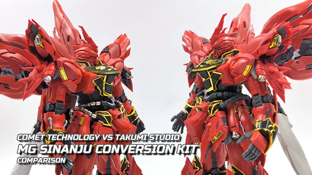 [COMPARISON] MG SINANJU - COMET TECHNOLOGY AND TAKUMI STUDIO COMPARISON