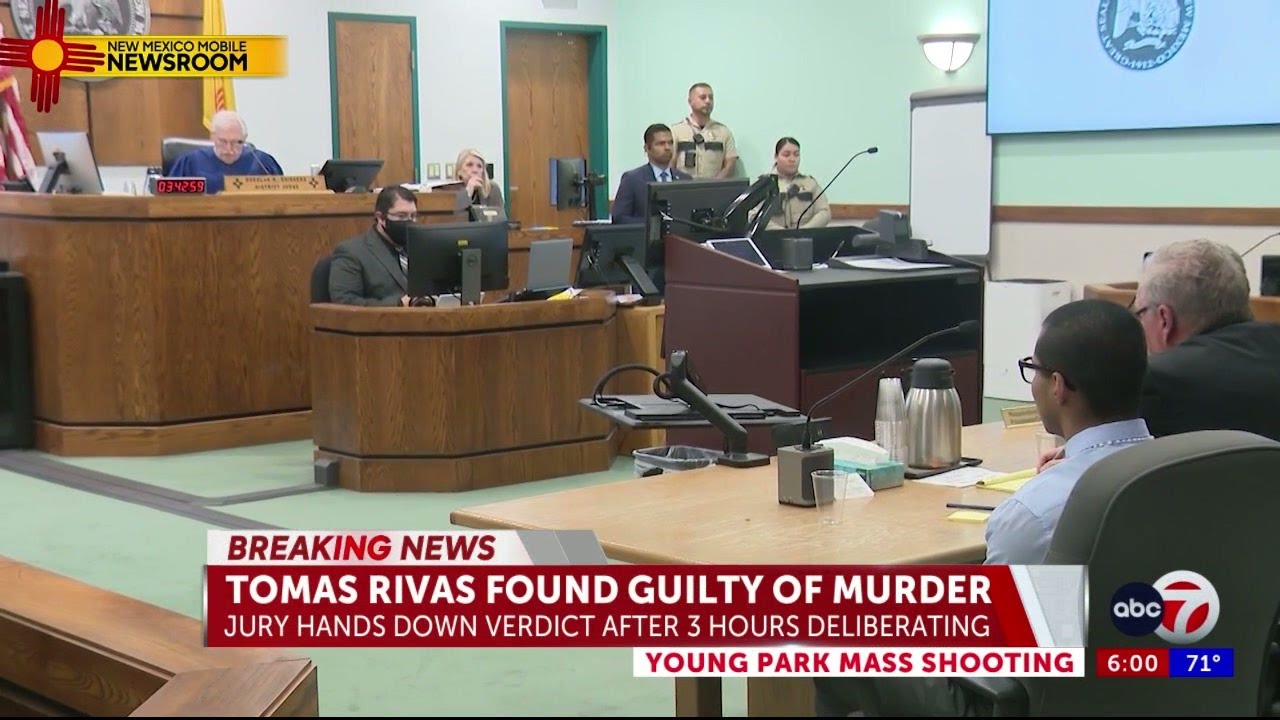 Tomas Rivas found guilty of all three counts of 1st degree murder in Young Park shooting