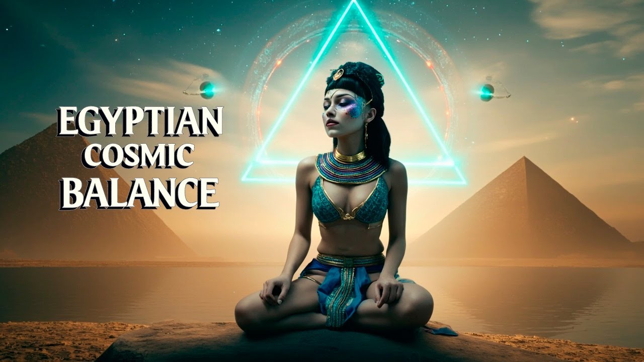 EGYPTIAN MEDITATION Stream Music | Cosmic Balance Soundscape — Goddess Maat