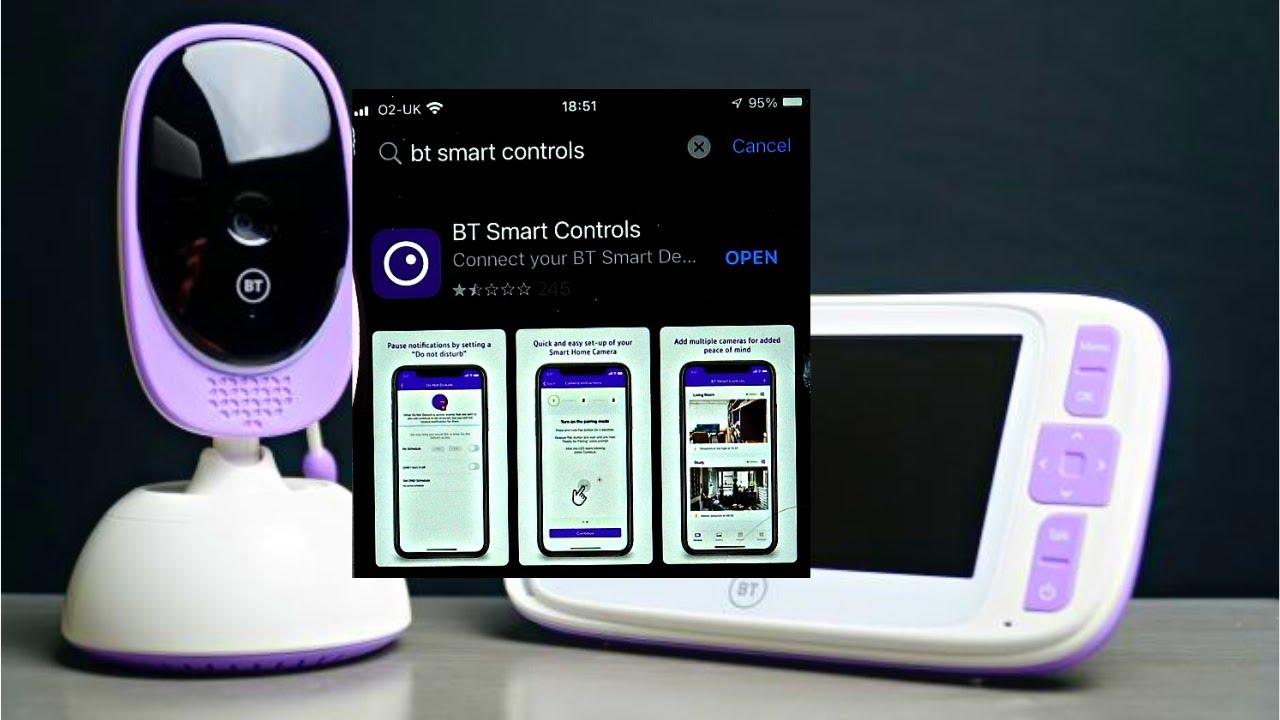 BT Baby Monitor WIFI Setup (INSTUCTIONS TO SETUP WIFI)