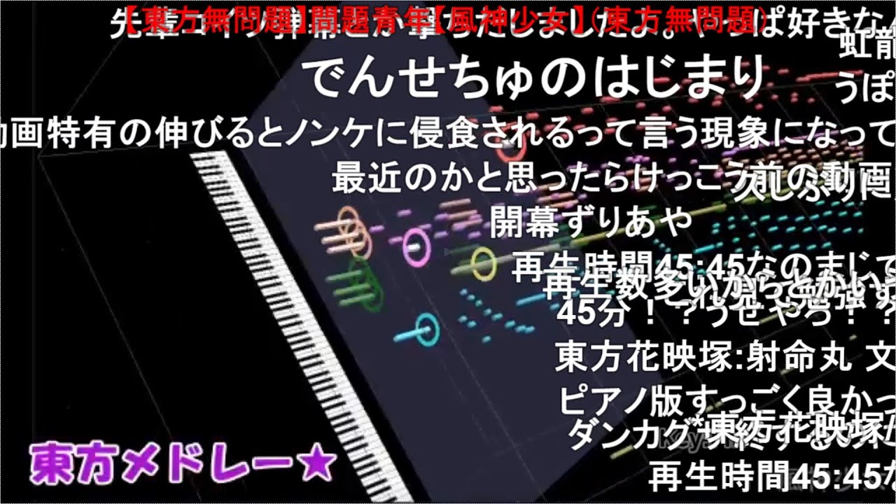 東方メドレー☆【コメ付き】