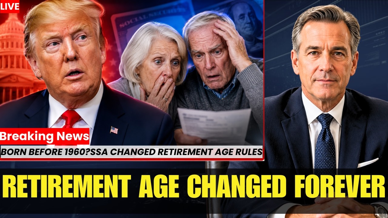 🚨 SSA JUST CONFIRMED: BORN BEFORE 1960? YOUR FULL RETIREMENT AGE JUST CHANGED FOREVER