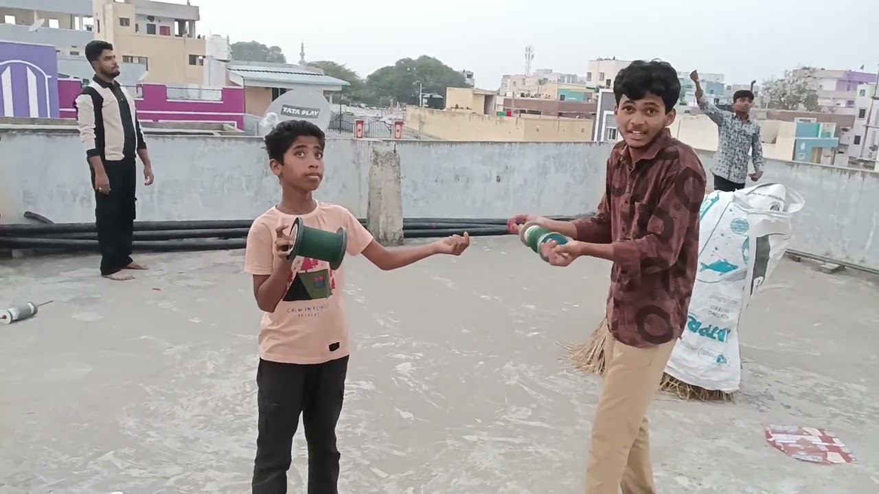 Sankranti Vibe full enjoy 😂 unexpected fight 🫨🤬😡full/viral#trending 
