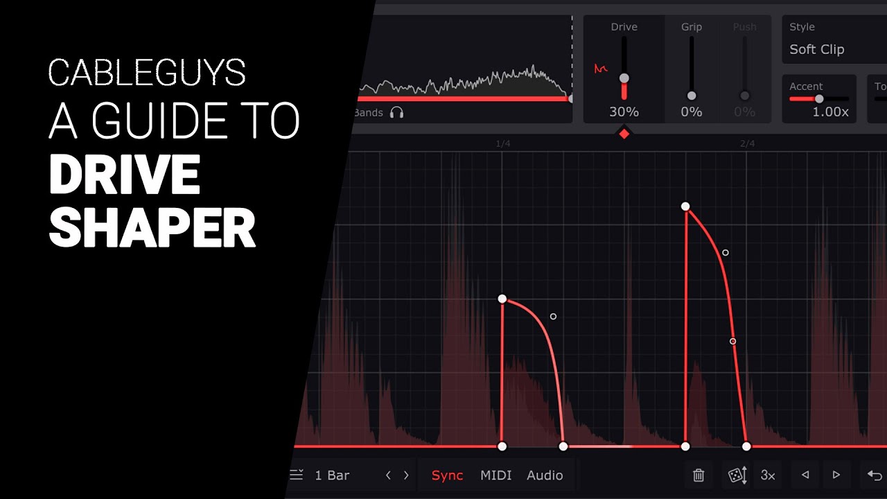 Deep dive guide to DRIVE SHAPER 3 by Cableguys  - tutorial