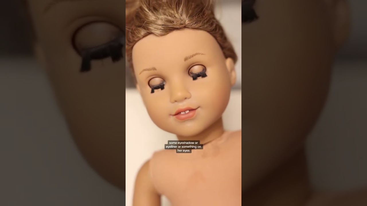 Restoring an OLD American Girl Doll! ✨💗🎀 #americangirldoll #americangirl #restoration #shorts