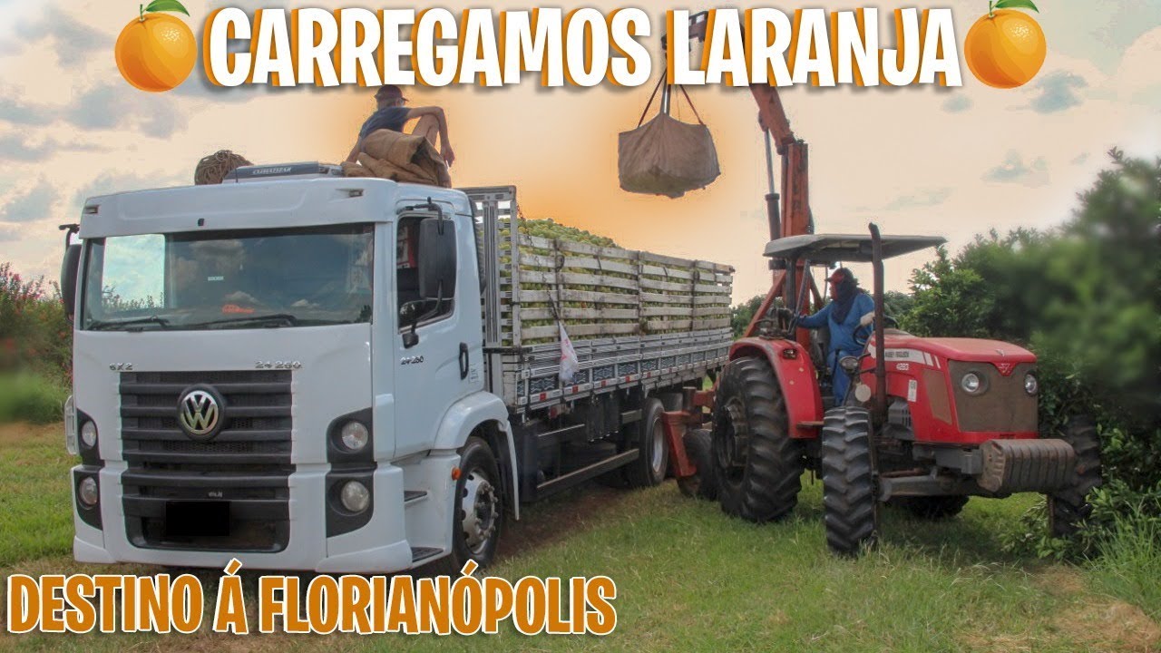 A NOSSA PRIMEIRA CARGA COM HORARIO!