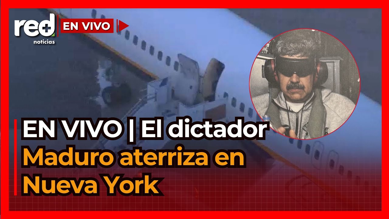 URGENTE: Nicol&aacute;s Maduro aterriza en Nueva York, enfrentar&aacute; varios delitos en Estados Unidos
