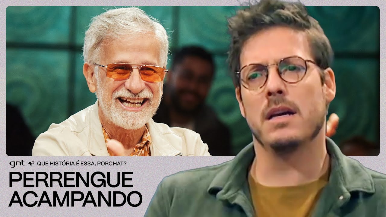 Cláudio Torres foi ACAMPAR e passou vários PERRENGUES | Que História É Essa, Porchat?