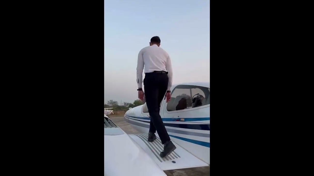 Our Cadet Parth Diyora on completing his Commercial Pilot License Training.