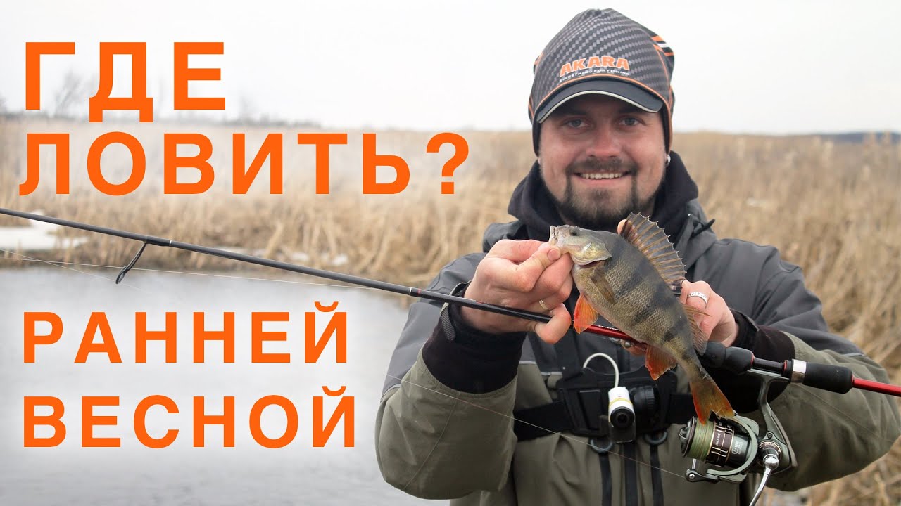 Где ловить окуня ранней ВЕСНОЙ НА МИКРОДЖИГ / открытие сезона спиннинга 2021