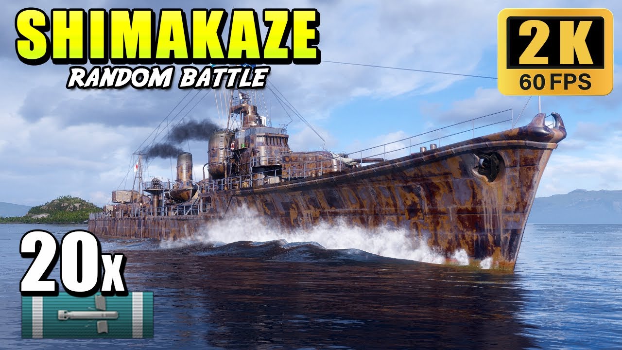 Shimakaze: 17k HP and 8km Torpedoes - The Close-Range Shotgun
