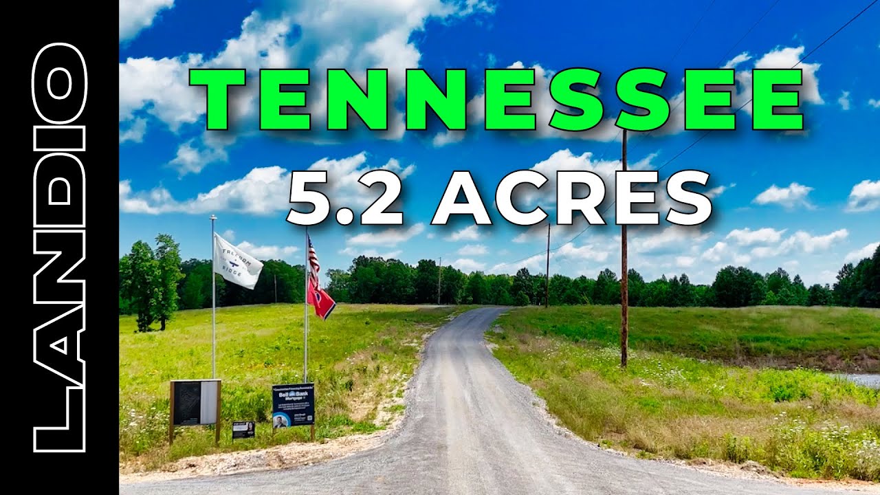 TENNESSEE Land for Sale &bull; 5.2 Acres with Power & Fiber Internet &bull; LANDIO
