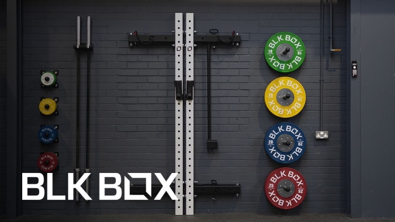 Samson Folding Squat Rack | Space saving equipment | BLK BOX