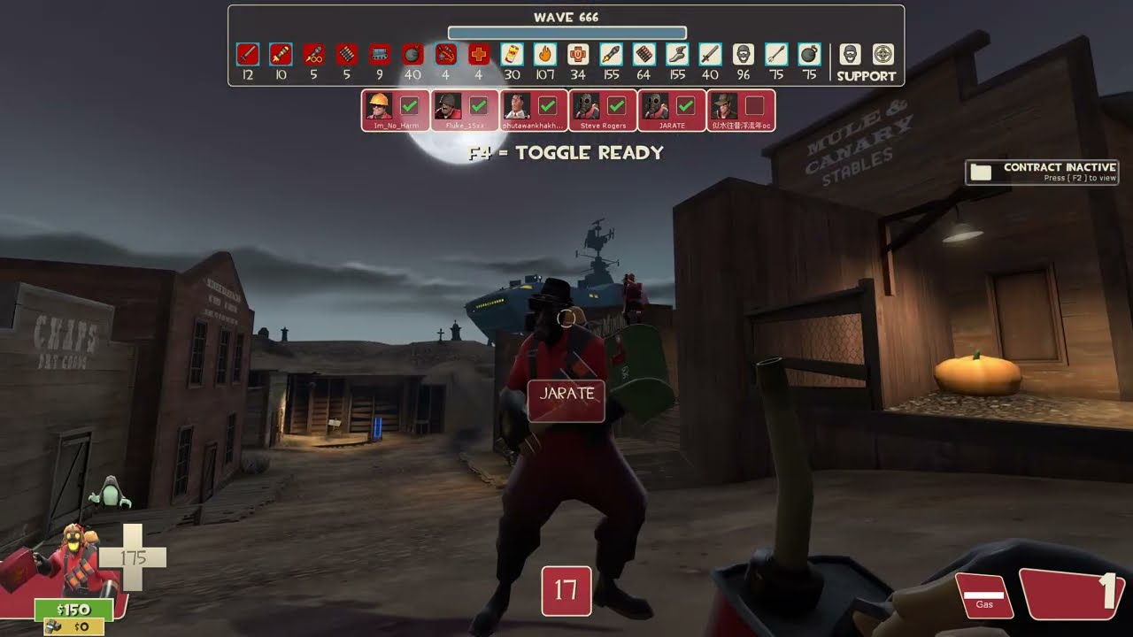 Team Fortress 2 MvM Pyro Gameplay