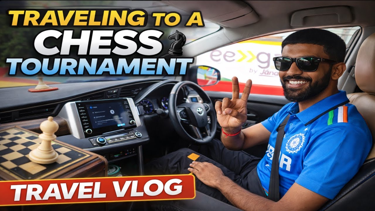 This Is What Happens When a Chess International Master Travels for a Tournament! #chess #vlog