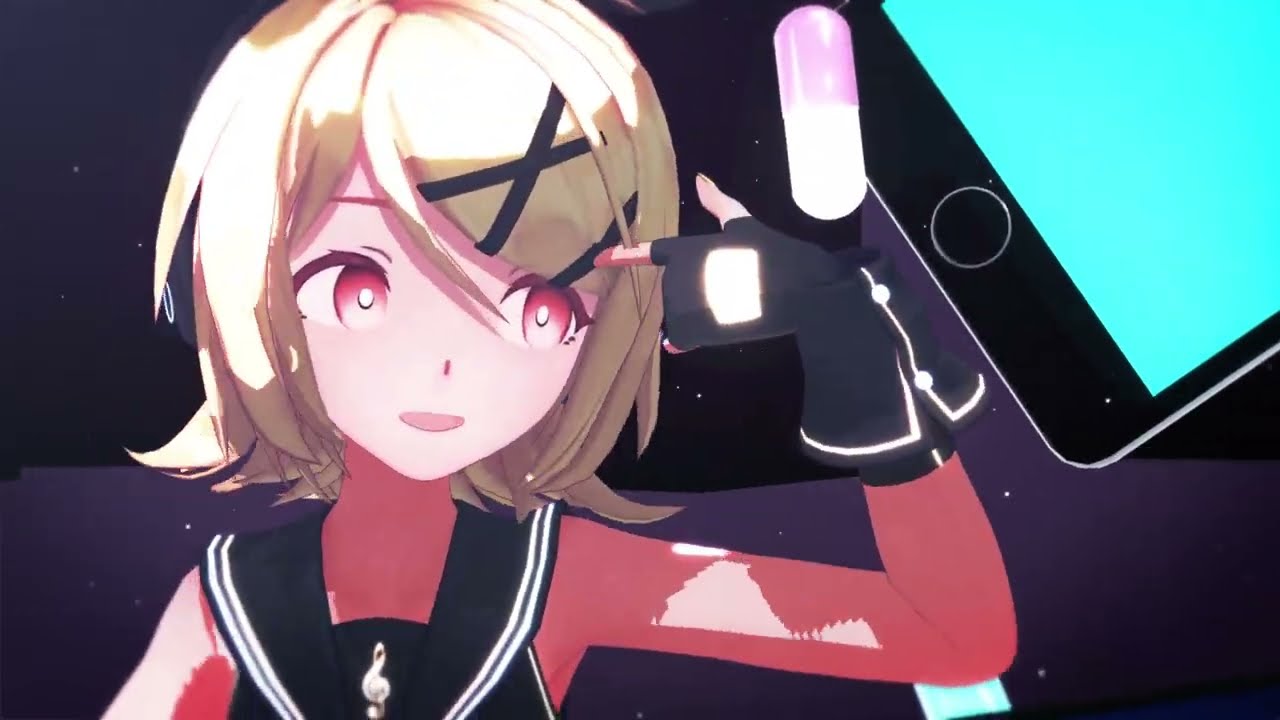 【MMD】ジャンキーナイトタウンオーケストラ（鏡音リン）
