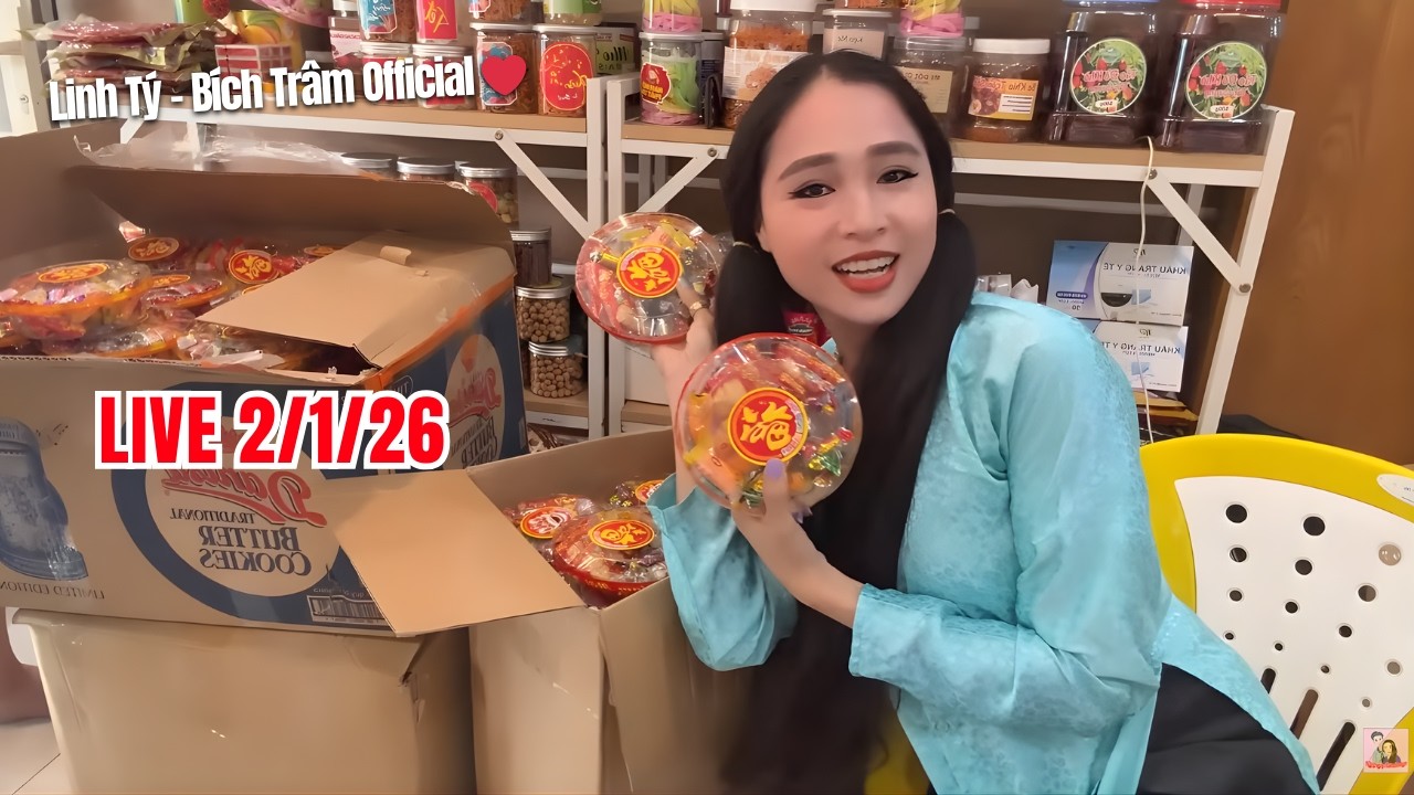 Linh Tý - Bích Trâm Official đang phát trực tiếp!