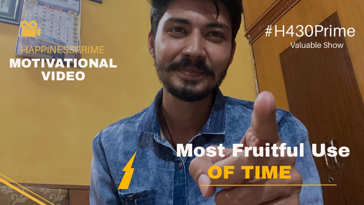 How to USE Time MOST Efficiently | Motivational video