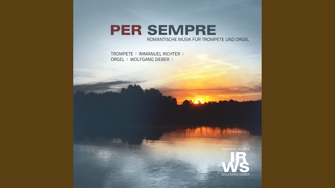 Manon: Ah-fuyez douces images (Arr. for Trumpet and Organ by Immanuel Richter and Wolfgang Sieber)