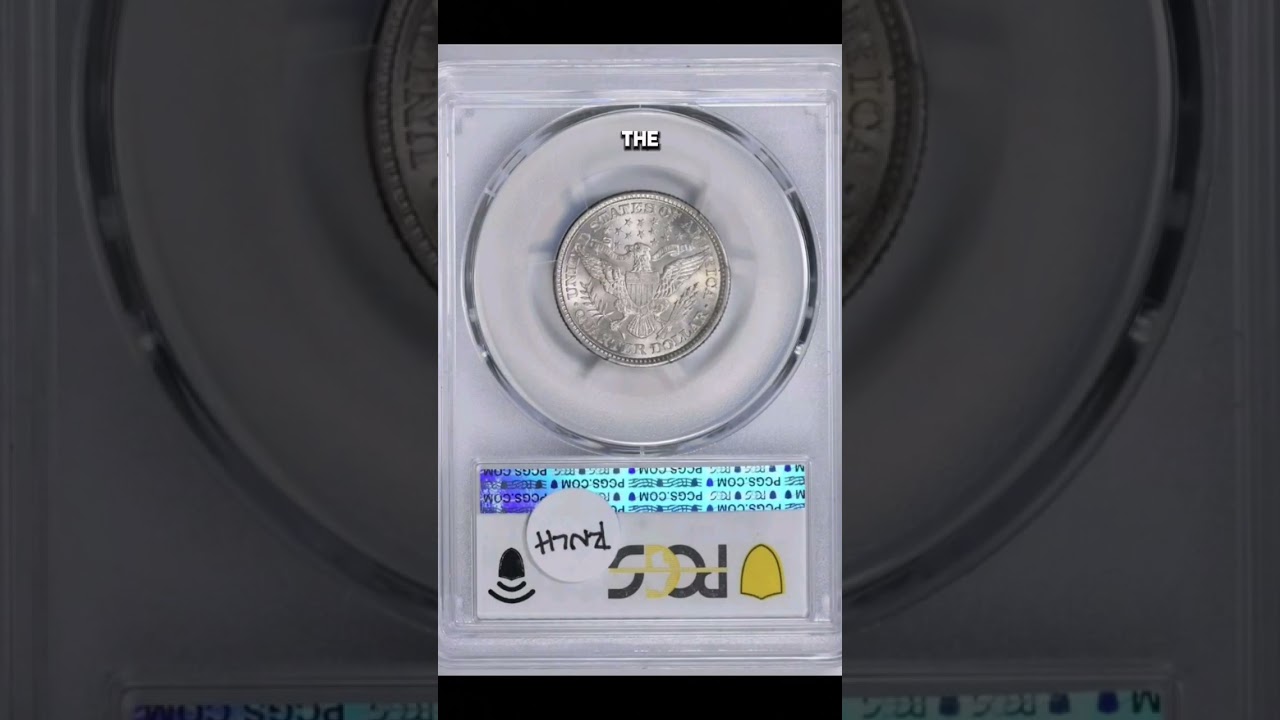 The 1900 Barber Quarter...#shorts #coins #CoinCollecting