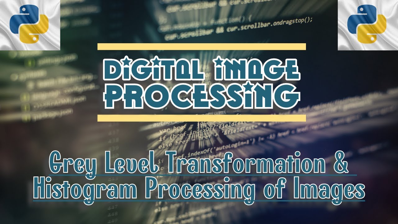Grey Level Transformation & Histogram Processing of Images - Python