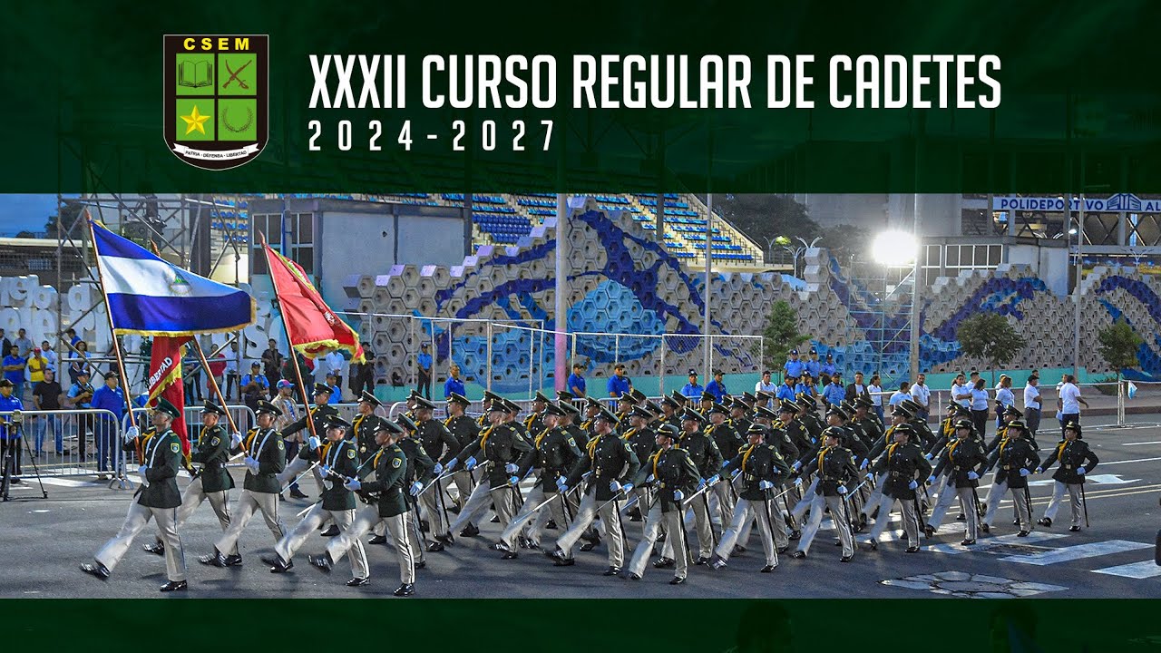 Convocatoria al XXXII Curso Regular de Cadetes 2024 - 2027