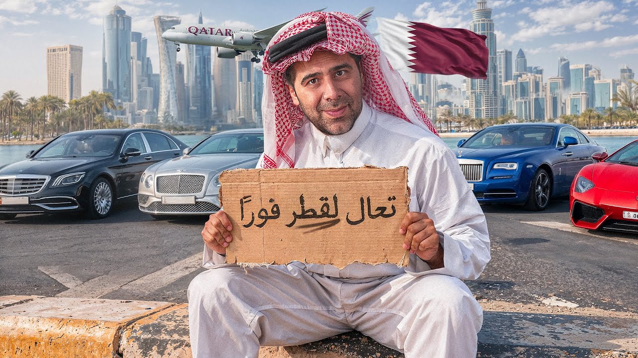 جولة بلأسواق الشعبية وشوارع دولة قطر  🇶🇦