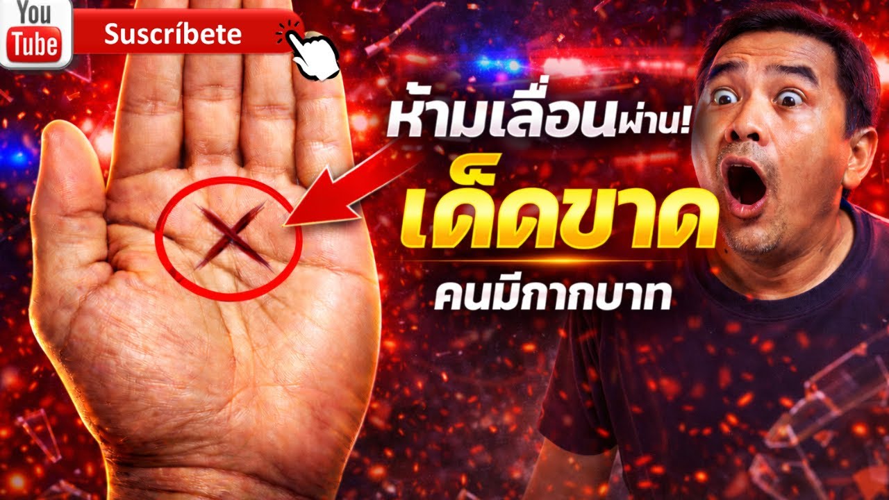 ลายมือกากบาทคือ “จุดเปลี่ยน” ที่ทำให้คุณหลุดจากความจน#ความเชื่อ#ดูดวง🙏