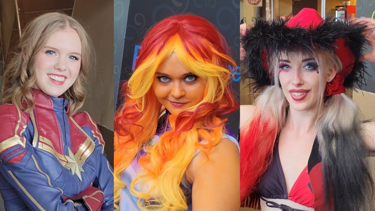 Girls of Greater Austin Comic Con 2022 Cosplay Music Video Comic Convention