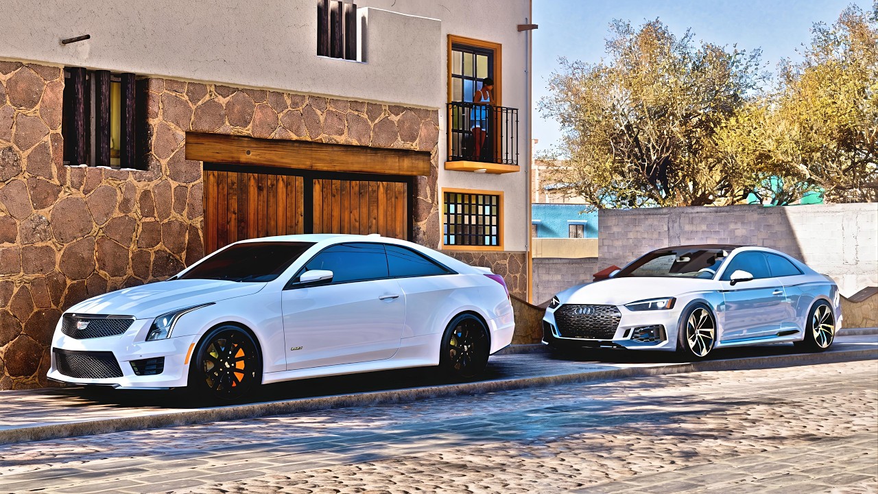 900HP Cadillac ATS-V & 930HP Audi RS 5 Coupe | Convoy | Forza Horizon 5 | Xbox Controller