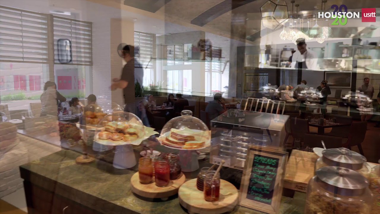 Restaurants inside the Marriott Marquis Houston — USITT20