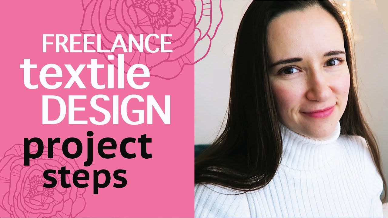 How to work with a freelance textile designer. 9 steps of a freelance project.
