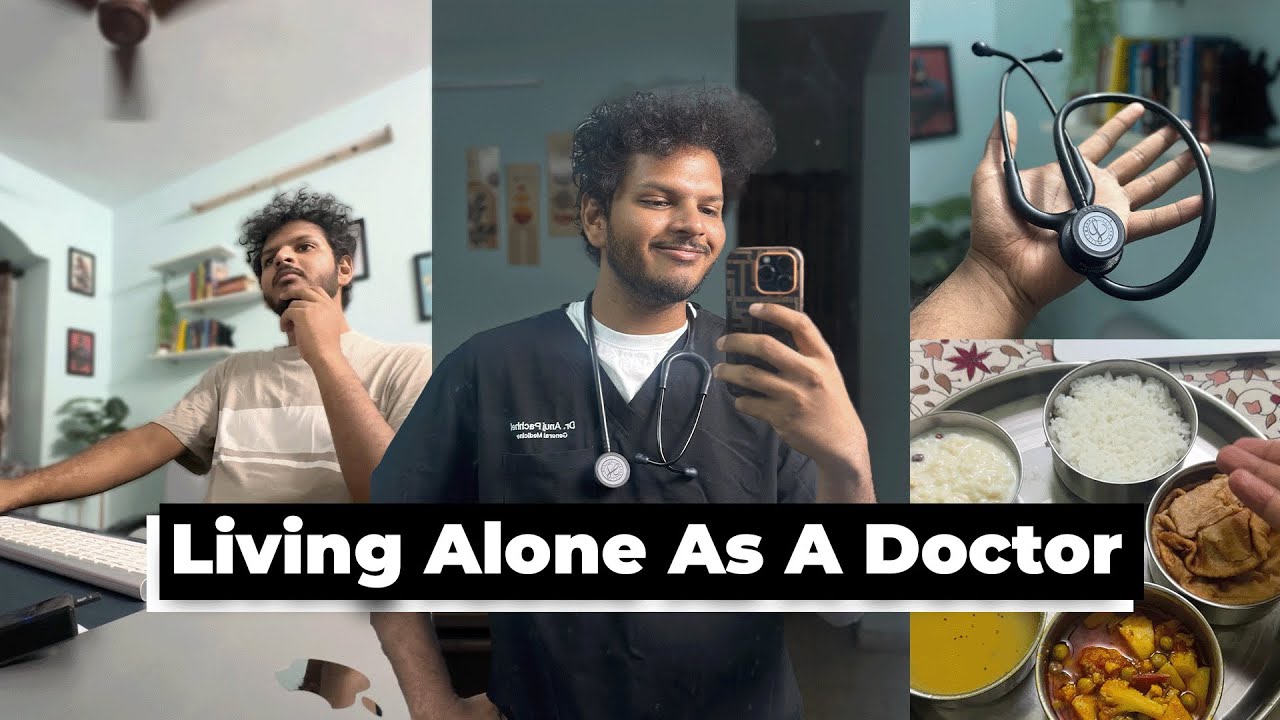 Unfiltered Night Routine Of A 1st Year MD Resident | Dr Anuj Pachhel