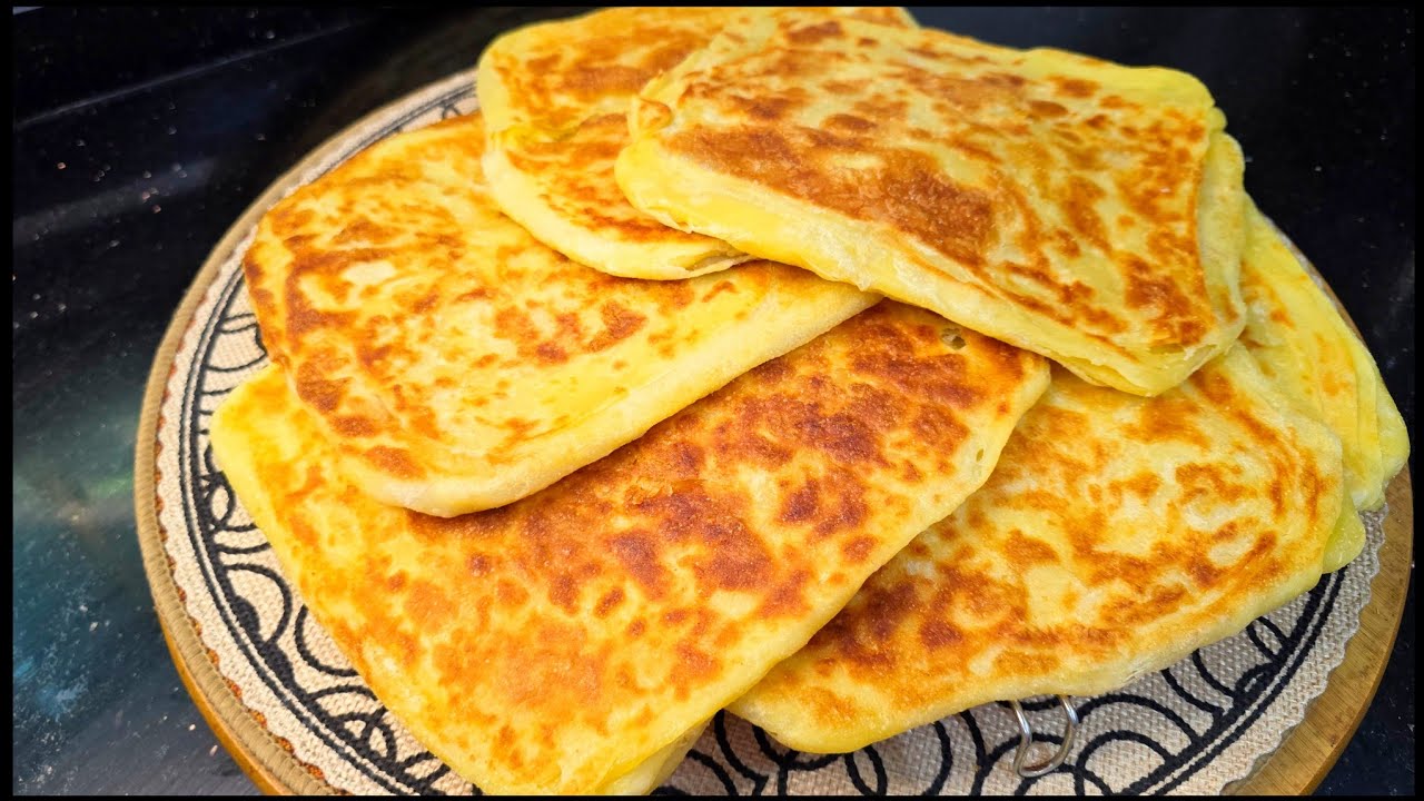مطبخ ام وليد / مسمن بعجينة الياهورت الطبيعي ، بلا تعب و لا دلك و نتيجة تحفة 😋😍🥰.