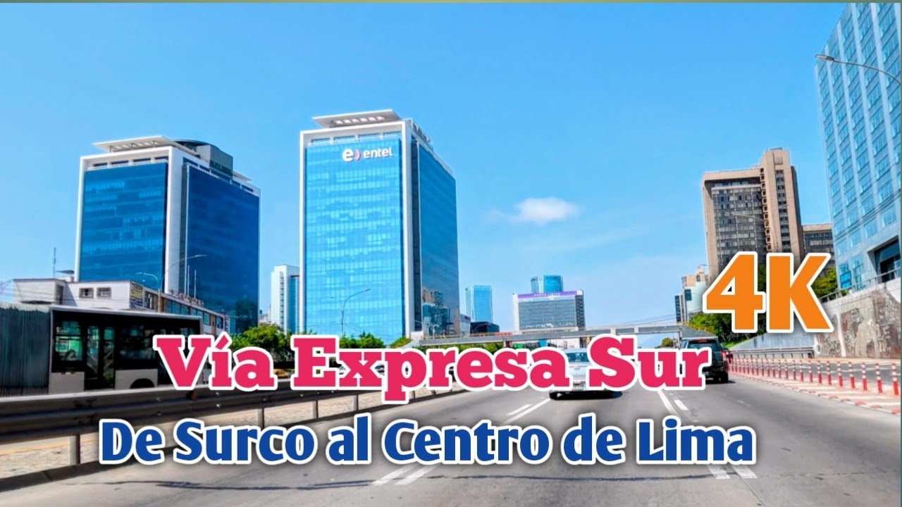 SOLO EN 22 MINUTOS EL RECORRIDO DE SURCO AL CENTRO DE LIMA POR LA VÍA EXPRESA SUR Y VÍA EXPRESA