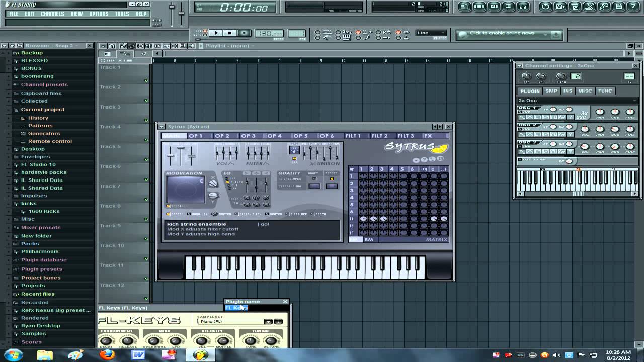 Best default plugins in FL Studio 10