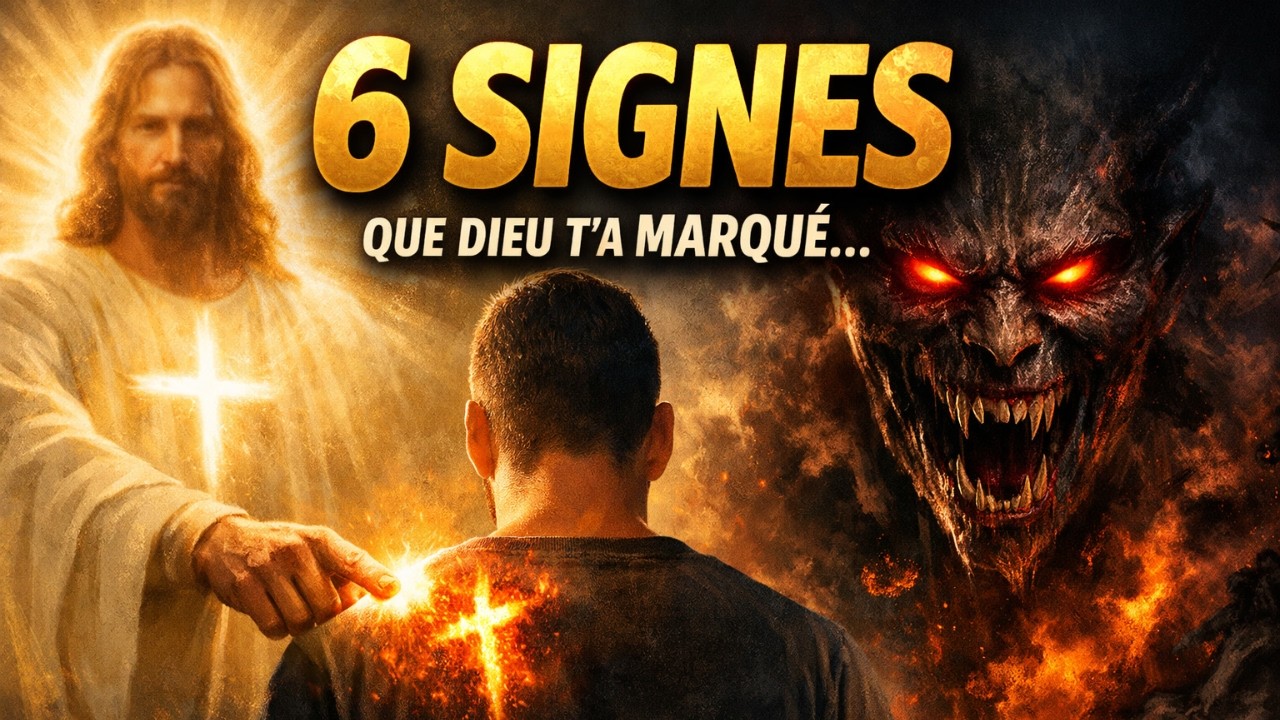 6 Signes que vous avez été MARQUÉ PAR L’AUTORITÉ DE DIEU : ça DÉRANGE le royaume des ténèbres