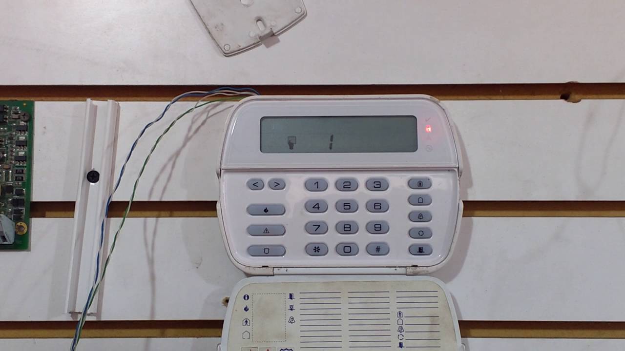 Configurar alarma DSC 1832 parte 1/3