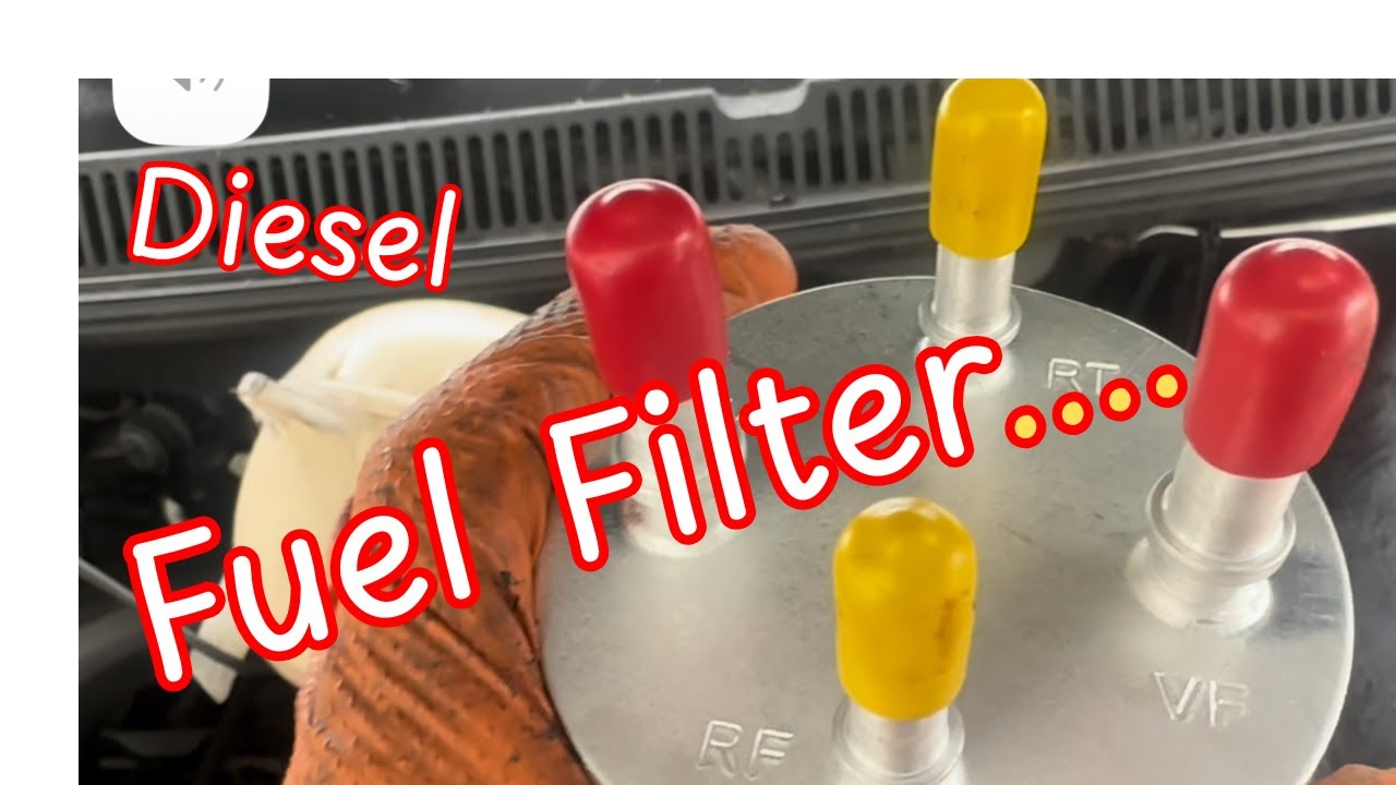 VW T5-T6 Diesel Fuel filter change