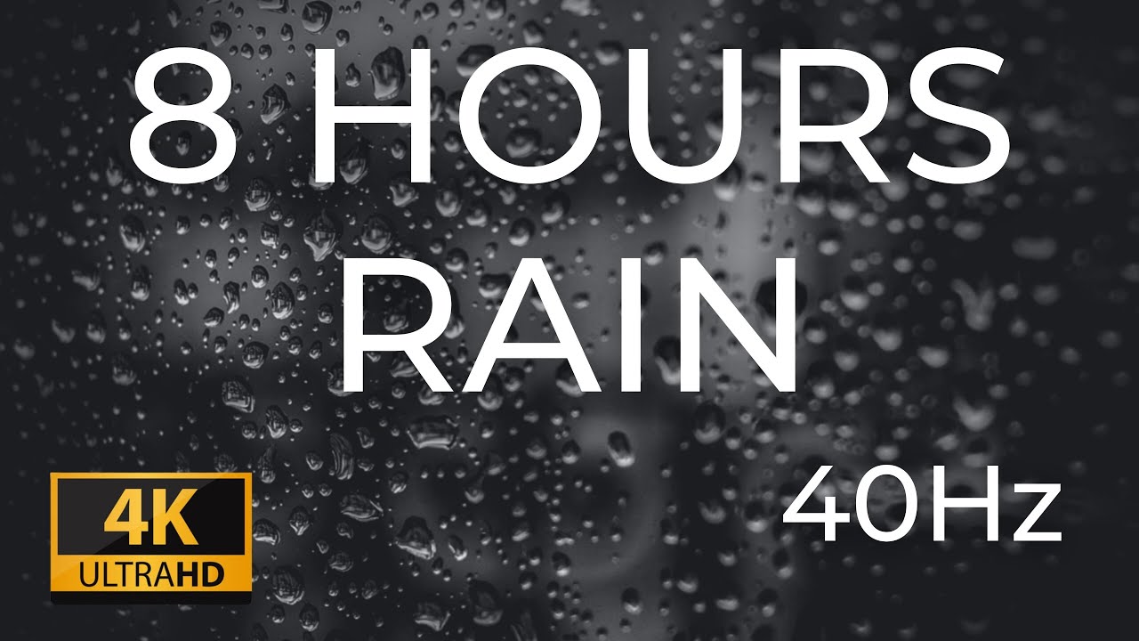 HEAVY RAIN WITH GAMMA 40Hz BRAINWAVES Isochronic Tones for Perception, Consciousness and Meditation