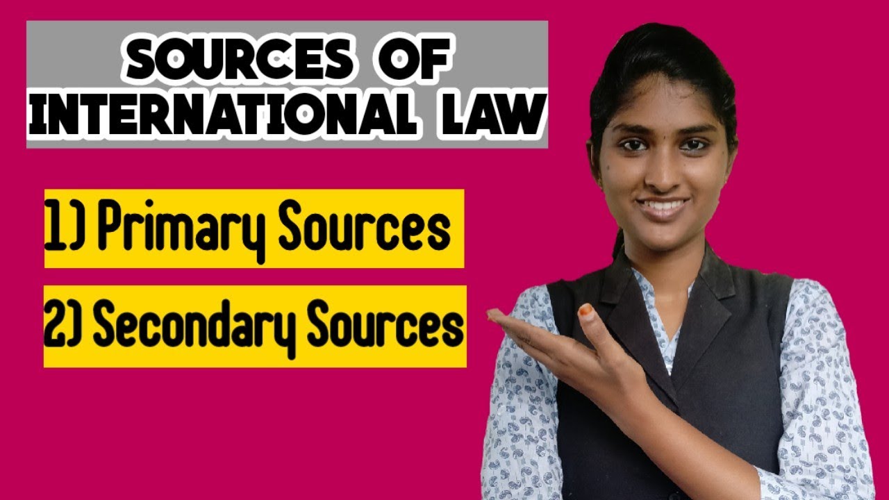 Sources of International Law in Tamil | International Law lecture in Tamil | Legal Knowledge