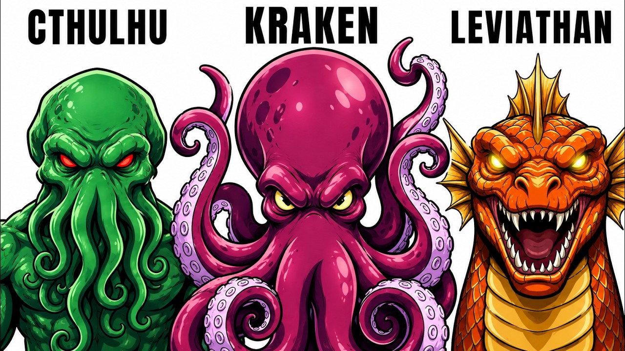 Every Sea Monster Explained in 12 Minutes