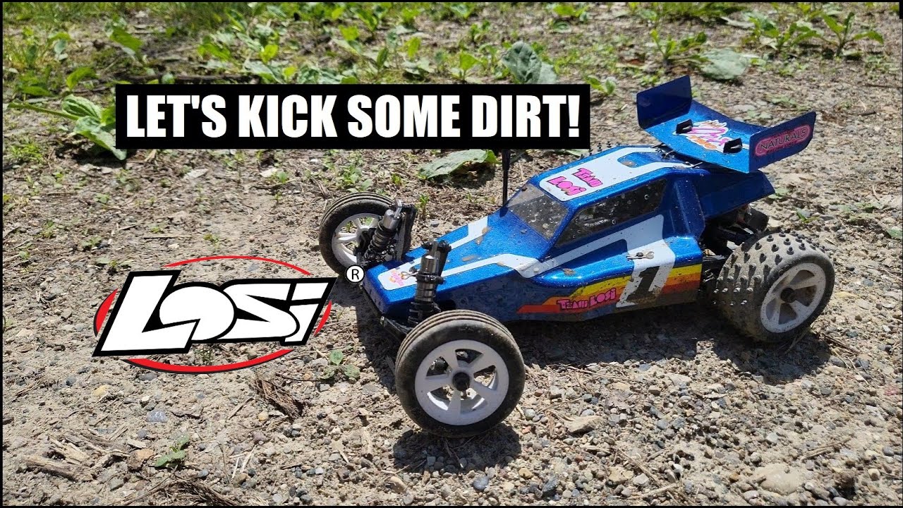Losi Mini JRX2 Dirt Bash!