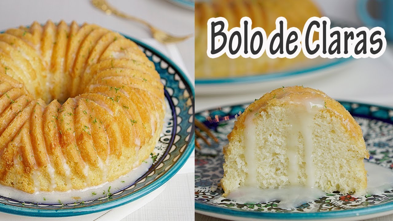 BOLO DE CLARAS fofinho I Receitas e Temperos