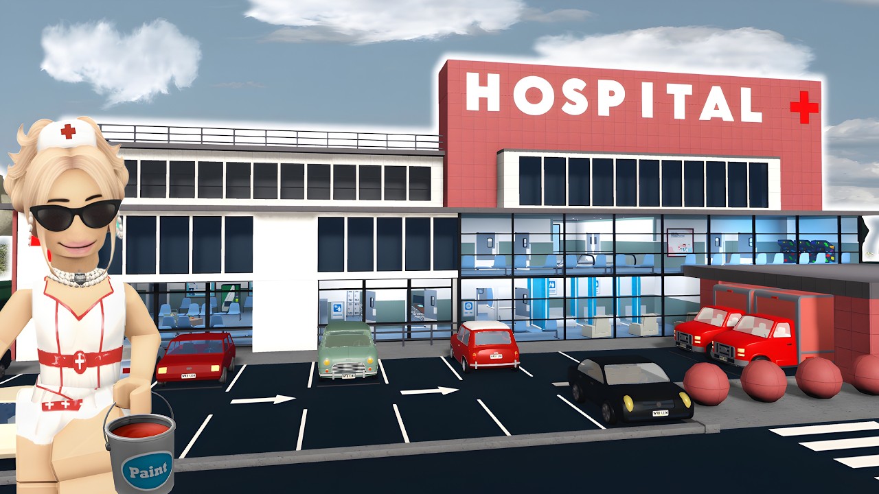 I BUILT A HOSPITAL IN BLOXBURG