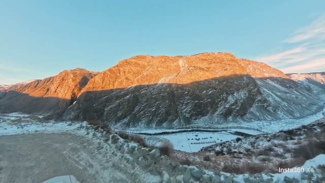 Спуск в долину Чулышман. Кату Ярык 
