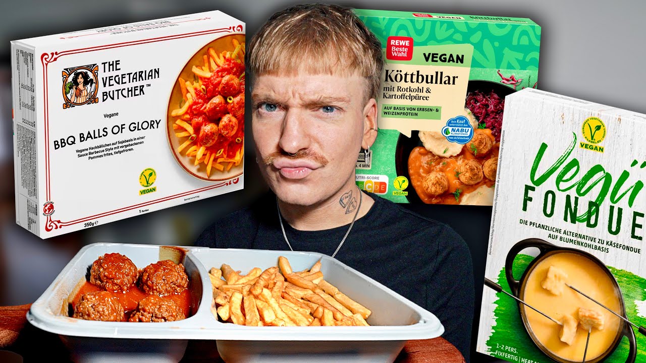 Neue Vegane Produkte 2024 Winter ❄️ (Käse Fondue, Köttbullar, Mozartkugeln um.)