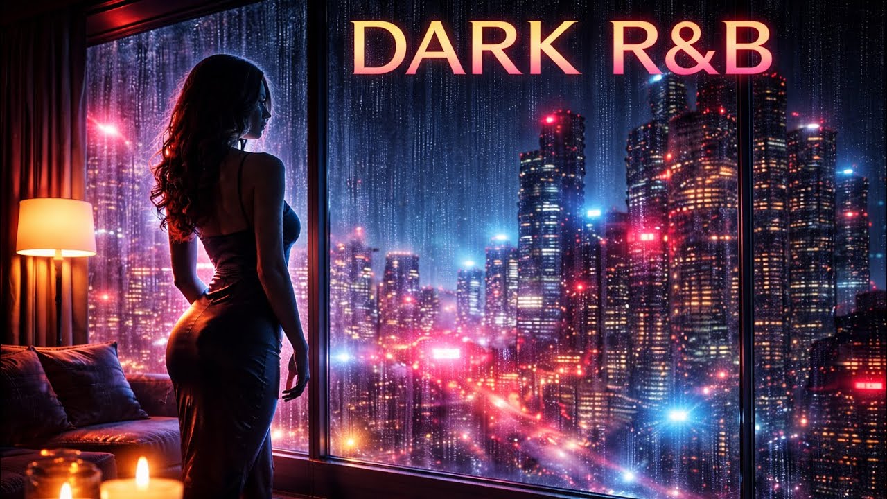 2AM in the City | Dark R&B Mix with Rain Ambience & Cyber-Noir Aesthetic