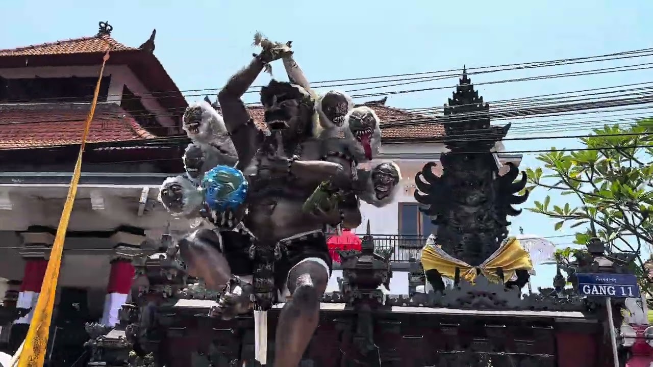 Ogoh Ogoh singaraja Buleleng Hari H pengerupukan #ogohogoh #buleleng